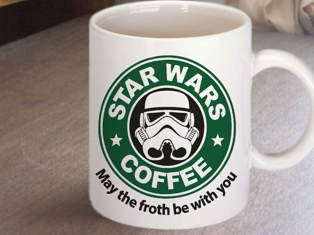 Кружка з принтом «STAR WARS COFFEE»