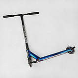 Трюковий самокат Best Scooter Kraken KR-71078, колеса PU 110 мм, висота 87 см, ABEC 9, Анодований, фото 3