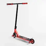 Самокат трюковий Best Scooter 46409, колеса PU 110 мм, висота 85 см, пеги, алюмінієвий диск і дека, фото 3