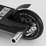 Трюковий самокат HOP N-16180, з колесами PU-120 мм, заввишки 89 см, пегами, ABEC 9, фото 7