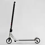 Самокат трюковий Freestyle N-31020, з колесами PU-120 мм, заввишки 89 см, пегами, підшипники ABEC 9, фото 2