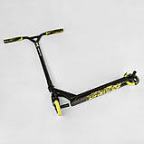 Самокат трюковий Reactor RC-22211, з колеса PU 110 мм, заввишки 85 см, пегами, підшипники ABEC 9, фото 3