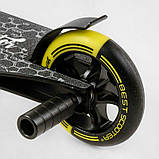 Самокат трюковий Reactor RC-22211, з колеса PU 110 мм, заввишки 85 см, пегами, підшипники ABEC 9, фото 7