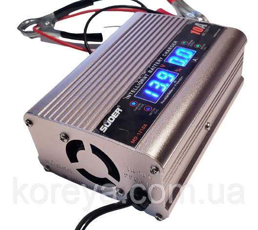 Зарядное устройсто для аккумулятора зарядка акумулятора SUOER 12V/10А MA-1210A - фото 2 - id-p1734417228