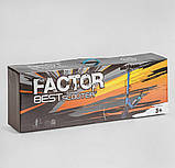 Самокат двоколісний Factor BS-72725 до 100 кг, Синій, ручне дискове гальмо, колеса PU 200 мм, 2 амортизатори, фото 6