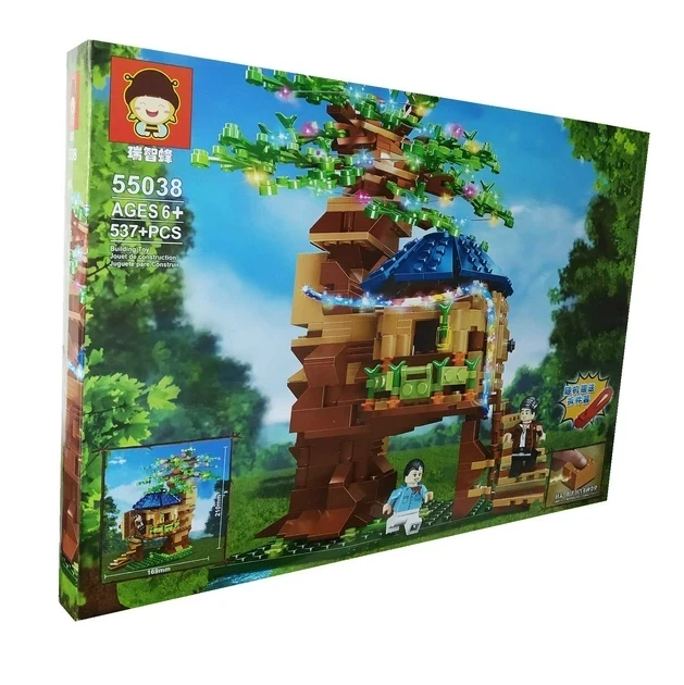 Конструктор Minecraft: My World. Будинок на дереві. Майнкрафт 537 деталей