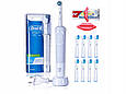 Електрична зубна щітка Oral-B орал бі для чутливих зубів Зубна щітка oral-b + 8 насадок у подарунок, фото 3