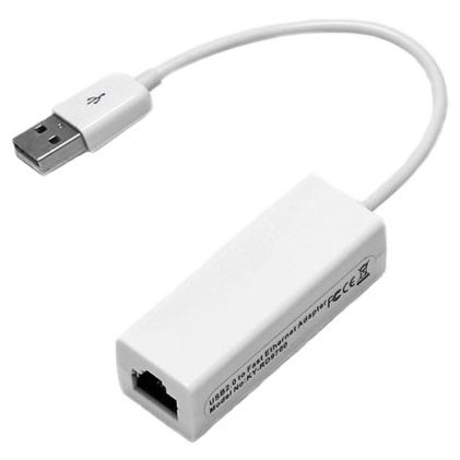 Мережевий адаптер USB LAN WAT мережева карта RJ45, фото 1