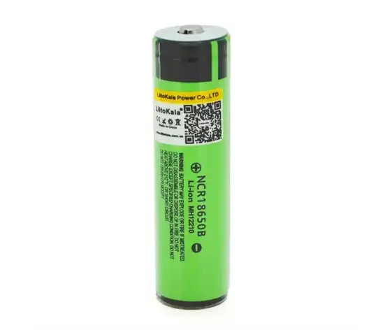 Акумулятор LiitoKala 18650 Li-Ion Lii-34B, 3400 мАг 3.7V (2.75-4.2V) 1 шт. Оригінал, фото 1
