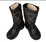Чоботи 40 термо дутики + бахіли зимові легкі піна чоловічі, фото 3