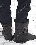 Чоботи 40 термо дутики + бахіли зимові легкі піна чоловічі, фото 2