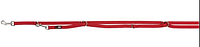 Поводок регулируемый Trixie "Premium" для собак длинный, XS S: 3.00м/15мм, красный