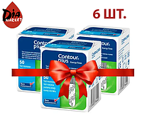 Тест-полоски Контур Плюс (Contour Plus) 6 упаковок по 50 шт.