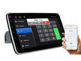 Магнітола FORS.auto Universal 1DIN M100 на Android (10 inch, 1/16 Gb)