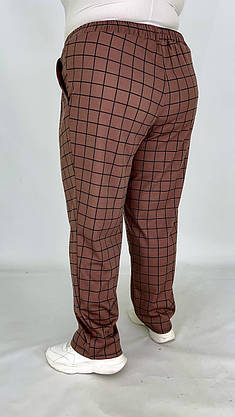 Вільні штани" Акрон" на резинці з трикотажу 66-68: 70-72: 74-76, фото 3