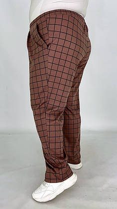 Вільні штани" Акрон" на резинці з трикотажу 66-68: 70-72: 74-76, фото 4