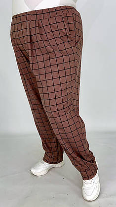 Вільні штани" Акрон" на резинці з трикотажу 66-68: 70-72: 74-76, фото 5