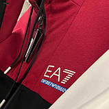 Чоловічий спортивний костюм Armani D10788 чорний М, фото 4