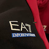 Чоловічий спортивний костюм Armani D10788 чорний М, фото 6