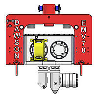 Монтажний вібратор для свай (паль) на екскаватор Dawson EMV70