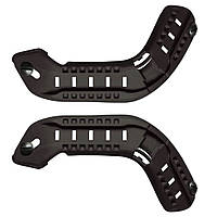 Рельсове кріплення, напрямні рейки на шолом каску ACH MICH 2000, Чорний