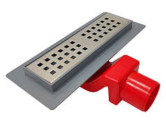 Душовий лоток Draingate пластиковий корпус ф.50 100 мм решітка MesaTeknik