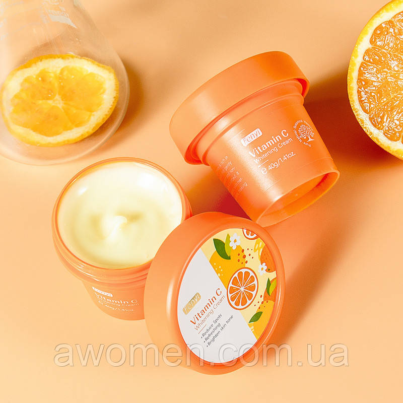 Уценка! Крем для обличчя Fenyi Jopan Vitamin C, з екстрактом вітаміну C 40 g (м'ята коробка)