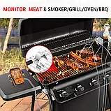 Термометр чотирьохканальний з Bluetooth ThermoPro TP-27C, фото 3