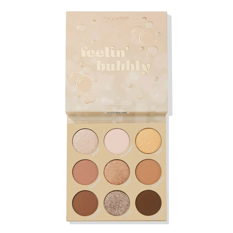 Палетка тіней Colourpop Feelin' Bubbly