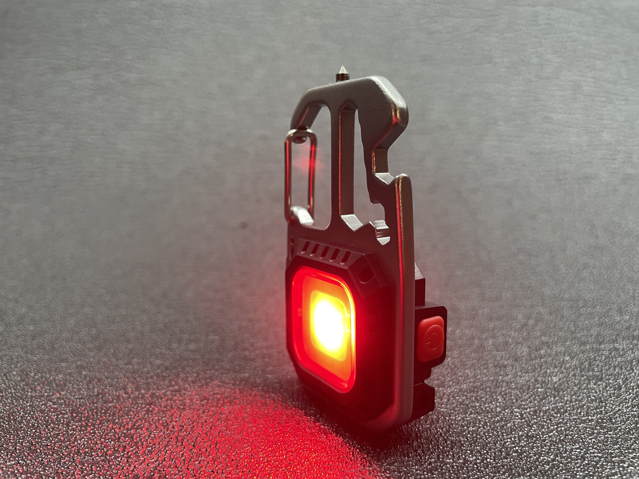 Многофункциональный Аккумуляторный Mini LED Фонарик Брелок W5138 Фонарик 500 mAh Type-C Красный Свет - фото 1 - id-p1745949975