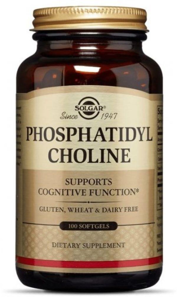 Фосфатидилхолін Solgar Phosphatidyl Choline 420 mg 100 Capsules