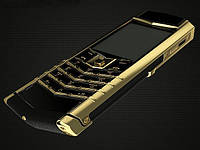 Мобильный телефон Vertu S9plus gold+чехол