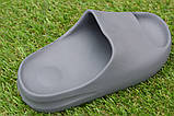 Стильні дитячі шльопанці для басейну сірі 30-31, фото 7