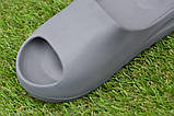 Стильні дитячі шльопанці для басейну сірі 30-31, фото 3