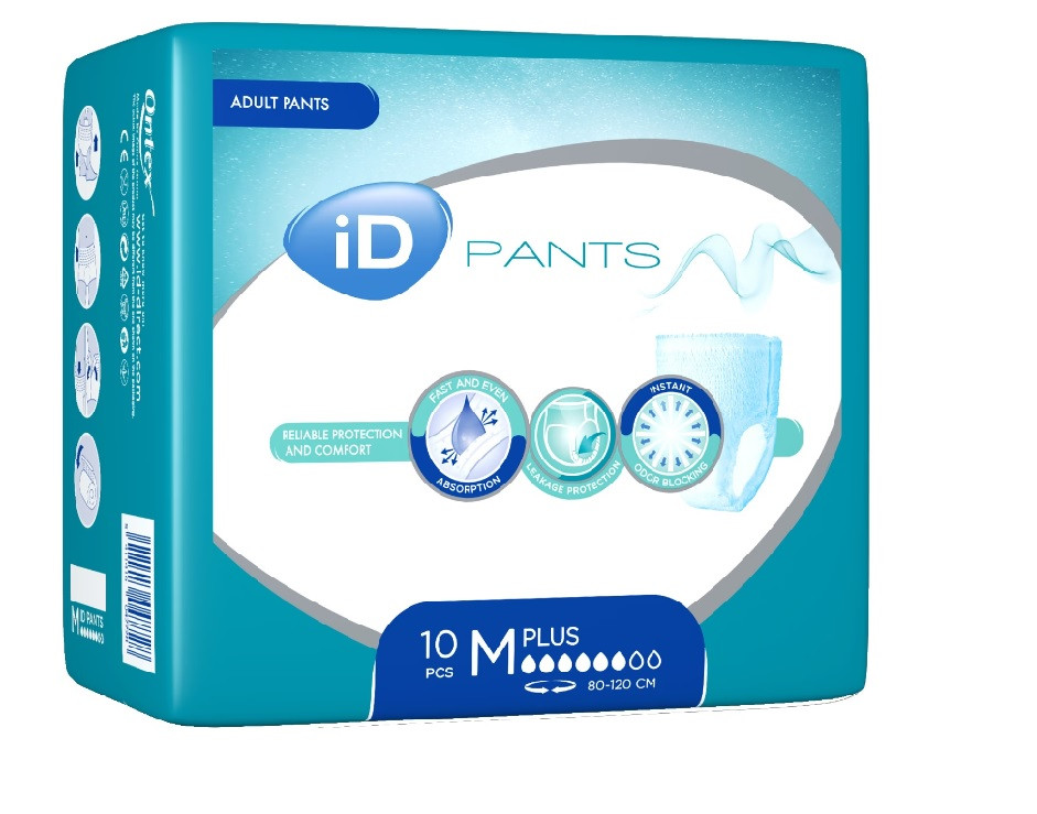 Підгузки Трусики для дорослих ID Pants Medium Plus 2 10 шт