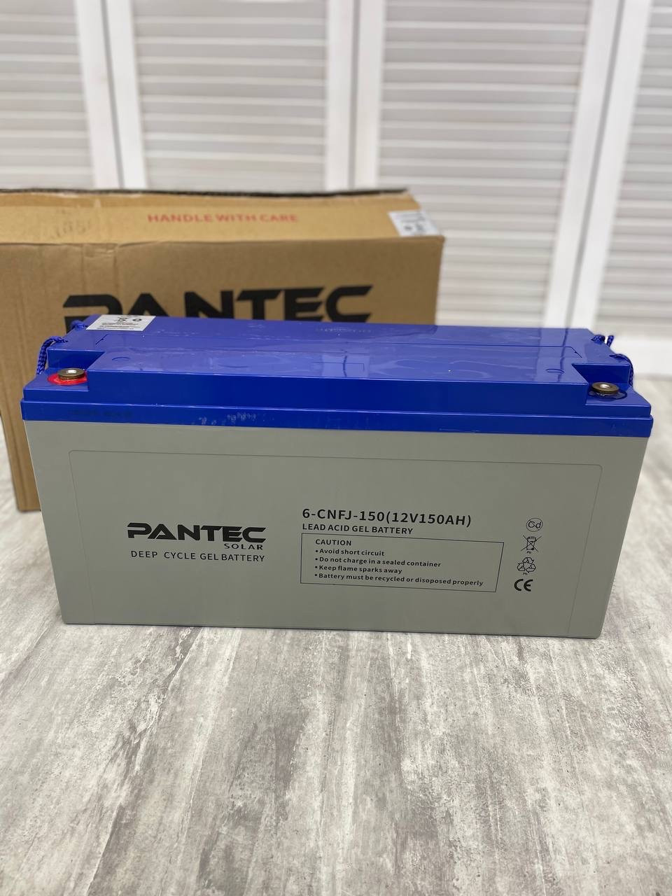 Гелевый аккумулятор Battery GEL 12v 150Ah Pantec Solar, с глубоким ...