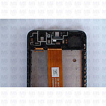 Дисплей із сенсором Samsung A047 Galaxy A04s 2022, GH82-29805A, Black, сервісний оригінал у зборі з рамкою!, фото 5