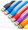 Ліхтарик USB гнучкий фіолетовий, фото 9