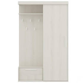 Шафа -купе SZF 130 модульного передпокою Агата Гербор ясен сніжний