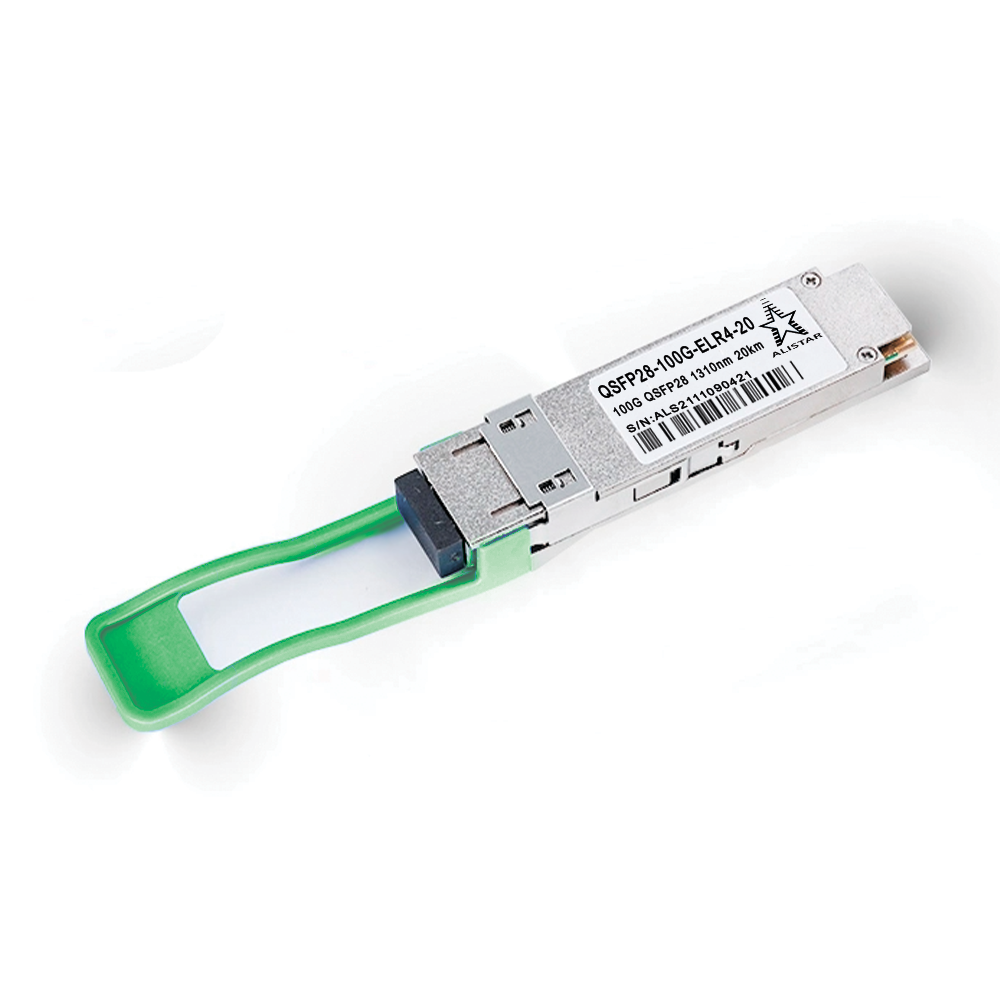 QSFP28 100GBase-LR4 100G 1310nm 2SM LC 20km DDM Alistar