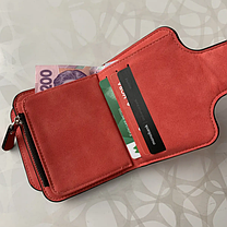 Гаманець Baellerry Forever mini, Жіночий гаманець із замші, фото 5