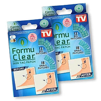 Пластир від папілом 12+18 FORMU CLEAR, Засіб від папілом і бородавок, фото 2
