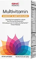 Витамины для женщин GNC Women's Multivitamin Energy & Metabolism 90 капс. ( срок годности по 10.23 )