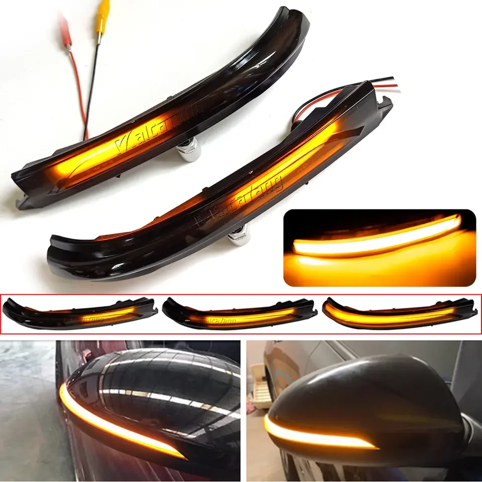 Динамічний LED-повторювач повороту в дзеркало Kia K5 Optima MK4 JF 2016 2017 2018 2019 2020