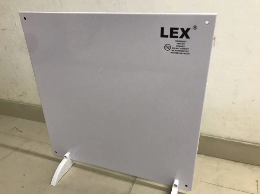 Нагрівач конвекторний електричний LEX LXCH-03B-W, 425 Вт., фото 1