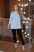 Сорочка-туника БАТАЛ модная, фото 4