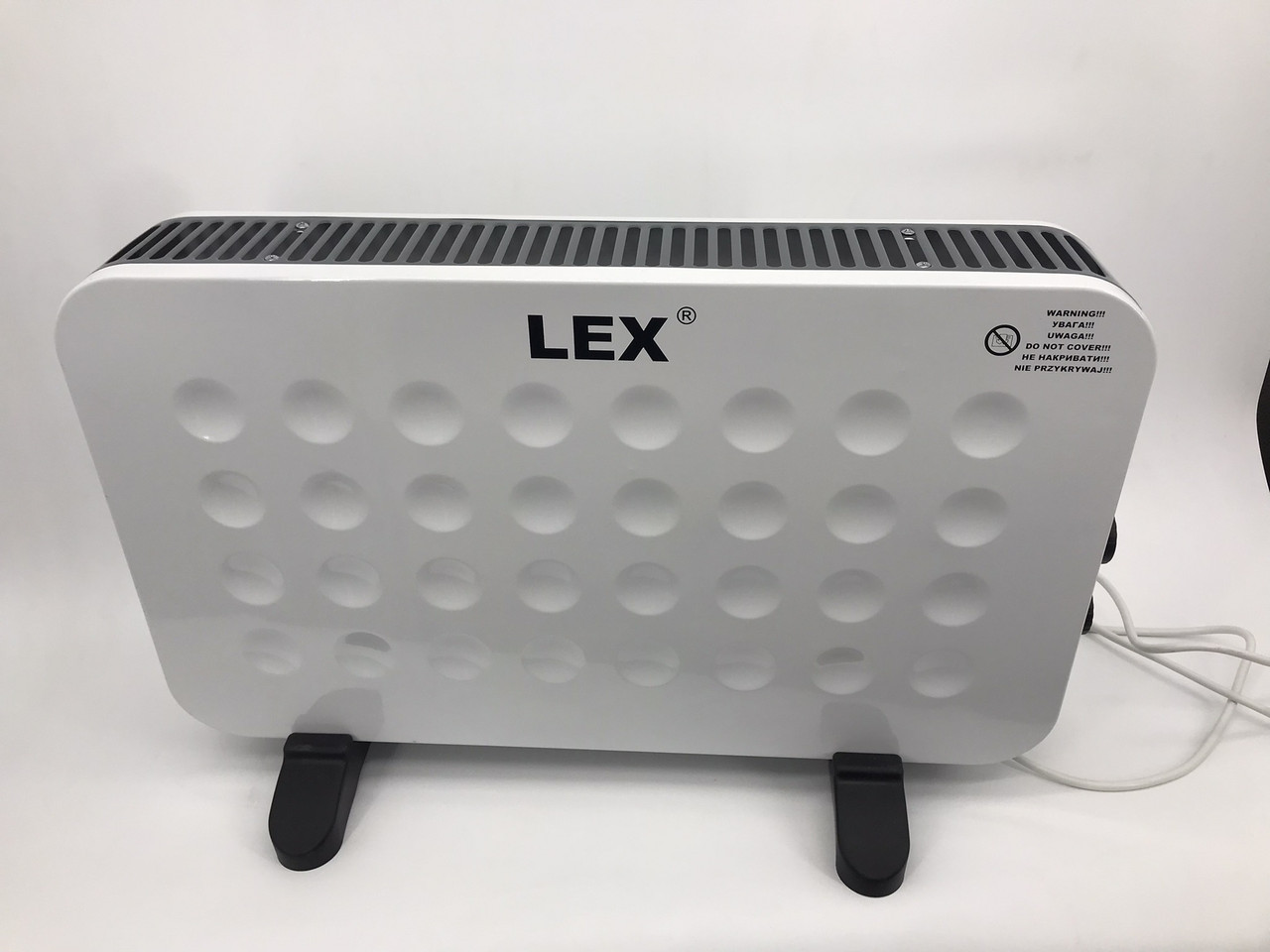 Нагрівач конвекторний електричний LEX LXZCH01F (турбовентилятор), 2000 Вт., фото 1