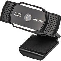Веб-камера MAXXTER USB 2.0, FullHD 1920x1080 Black (WC-FHD-AF-01)