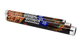 Фольга для запікання 10 (3 метри * 28 см товщина 9 мкм) PROFIT