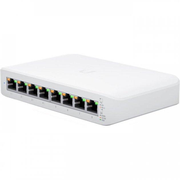 Комутатор керований рівня 2 Ubiquiti UniFi Switch Lite 8 PoE USW-Lite-8-PoE